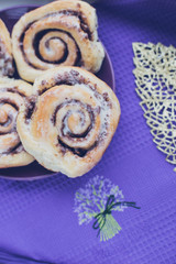  Homemade brioche cinnabons