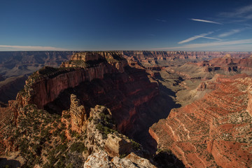 A view to Grand Canyon National Park, North Rim, Arizona, USA