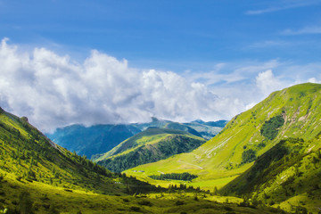 Mountain range landscape, Valsabbia, Italy