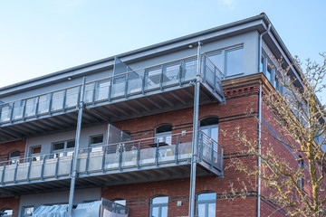 Moderne Stadtwohnungen in ehemaligen Fabrikgebäuden