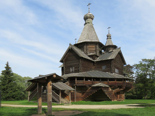   Such were the village houses in Russia.     