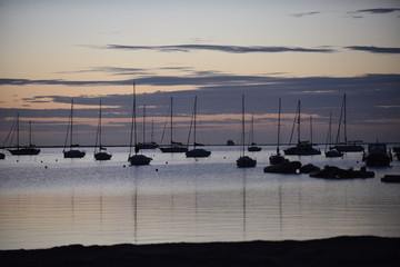 Amanecer en el Mar Menor
