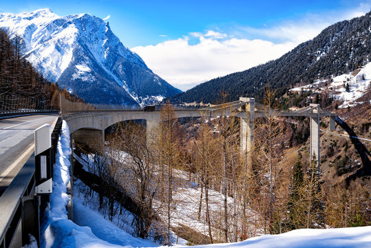 Ganterbr&uuml;cke, Simplonpass, Schweiz