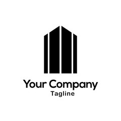 Skyscraper Logo Building Icon