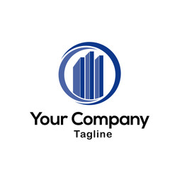 Skyscraper Logo Building Icon