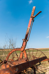 Old agricultural equipment