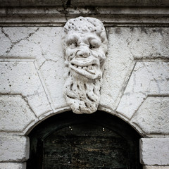 Head at Santa Maria Formosa. Venice.
