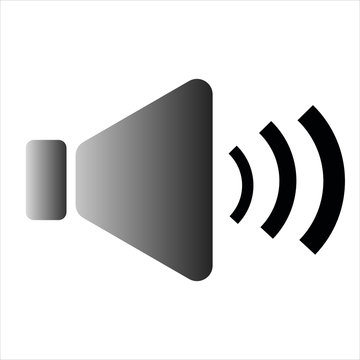 Lautsprecher Symbol Lautst&auml;rke