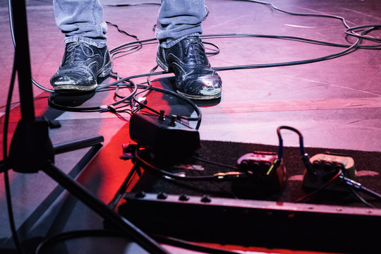 Live Music Wires on Stage