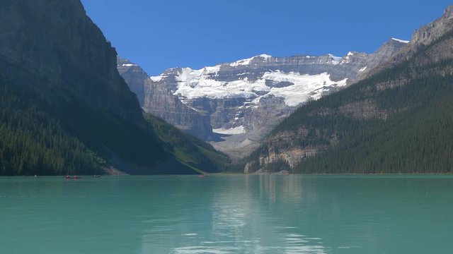 The emerald color of Lake Louise