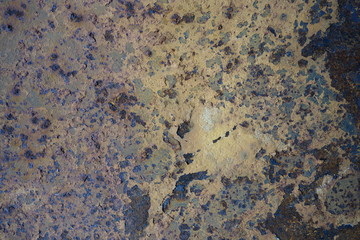 Peeling paint rusting metal rough texture