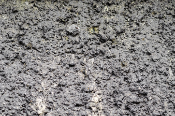 texture of gray decorative plaster on the whole frame