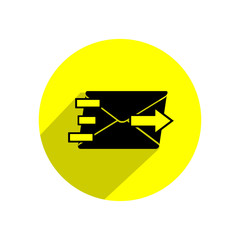 Mail icon. Vector Illustration