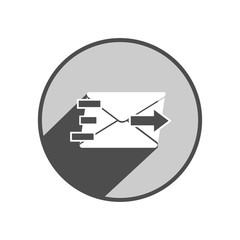 Mail icon. Vector Illustration