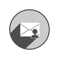 Mail icon. Vector Illustration