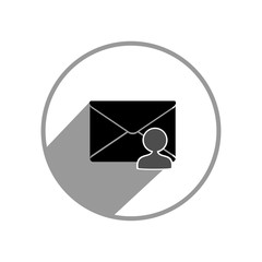 Mail icon. Vector Illustration