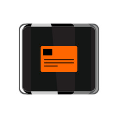 Obraz premium Mail icon. Vector Illustration