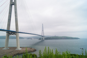 The Russky Bridge Russian Bridge is a bridge across the Eastern Bosphorus.