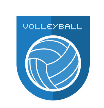 Volleyball symbol design
