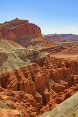 Colorful Formations in the Desert