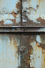 Peeling paint rusting metal rough texture