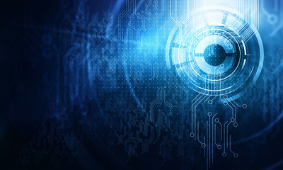 Technology communication concept