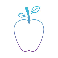 apple fresh fruit icon