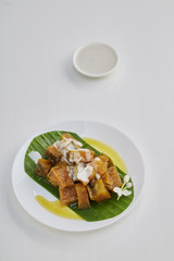 Thai sweet food pumpkin