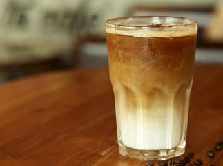 Summer drink in the restaurant still life