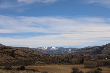 Fototapeta na wymiar Rocky Mountains Denver Colorado