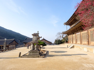 Scenery of Hwaeomsa Temple