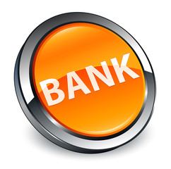 Bank 3d orange round button