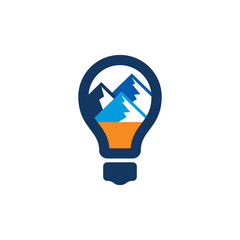 Idea Mountain Logo Icon Design