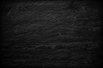 Dark grey black slate background or texture.