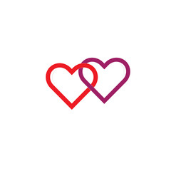 Two Love Red and Purple