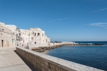 Obraz premium Mole in Giovinazzo city, Apulia, Italy.
