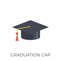 Graduation Cap Icon Vector