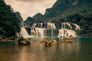 Ban Gioc Waterfall in Vietnam