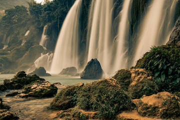 Ban Gioc Waterfall in Vietnam