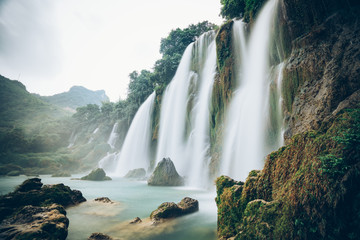 Ban Gioc Waterfall in Vietnam