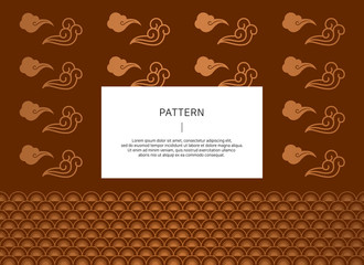 Korean traditional pattern.