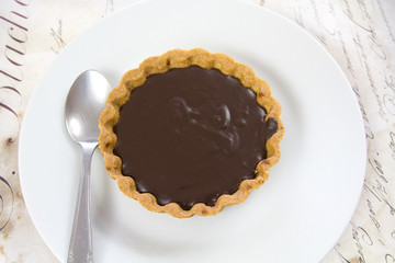 tartelette au chocolat