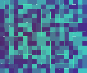illustration of abstract futuristic colorful pixel style background