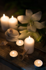 Beautiful composition of spa