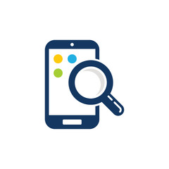 Find Mobile Phone Logo Icon Design