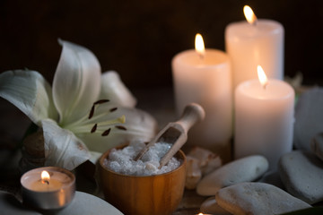 Beautiful composition of spa