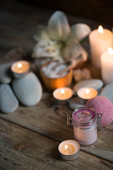 Beautiful composition of spa