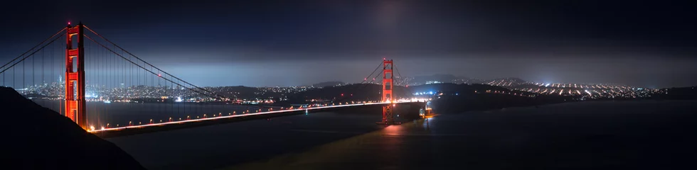 Fotobehang Golden Gate San Francisco © Gillio