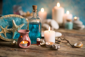 Beautiful composition of spa