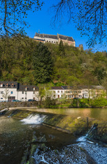 Vianden castle in Luxembourg